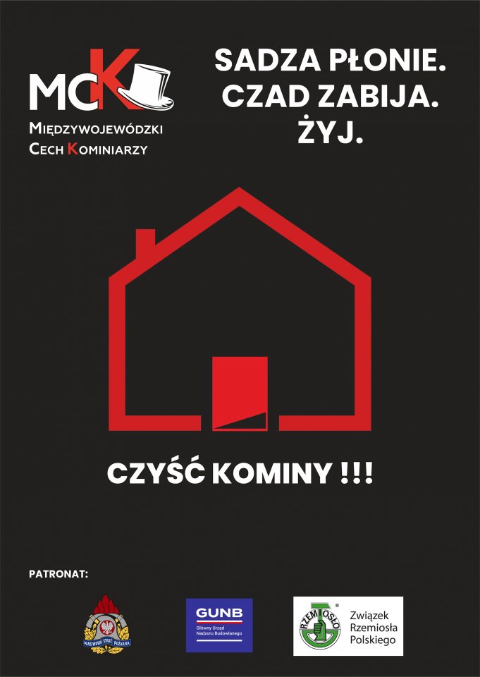 SADZA PŁONIE. CZAD ZABIJA. ŻYJ!
